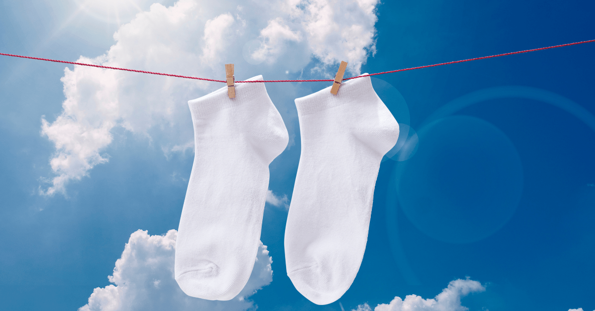 lavar calcetines para pies sudorosos