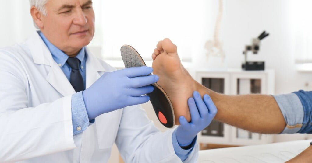 Pies planos – arco del pie caído y posición del pie